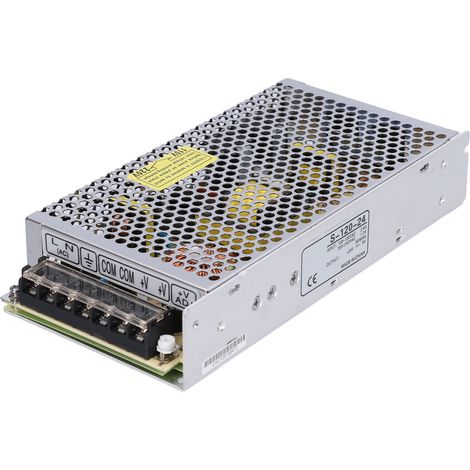 Alimentation Secteur 120W 12V 24V pour Caméras IP - Transformateur AC/DC 100‑240V