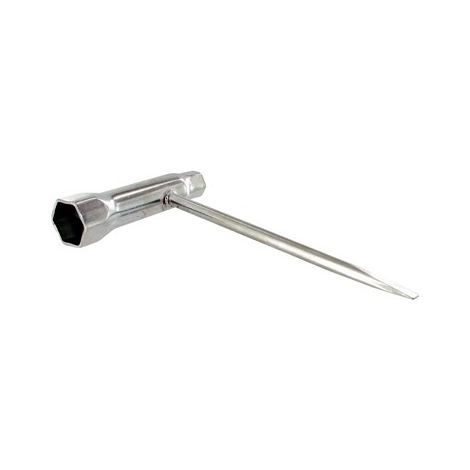 Clé à bougie d'allumage à manche tournevis 10x19 mm
