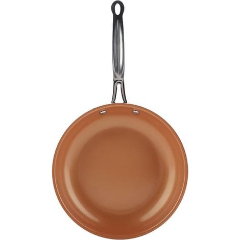 BelleRise - Poêle céramique antiadhésive 20 cm, résistante aux rayures, induction et plaques électriques, aluminium thermique (1/5)