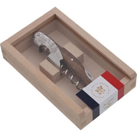 caja de madera sacacorchos sommelier negro - L0013850D14345 - Jean Dubost -