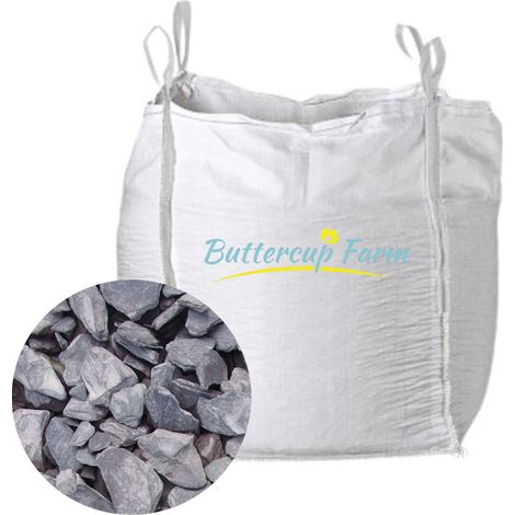 Blue Slate 40mm - Premium Aggregate Bulk Bag - 850 Kilos
