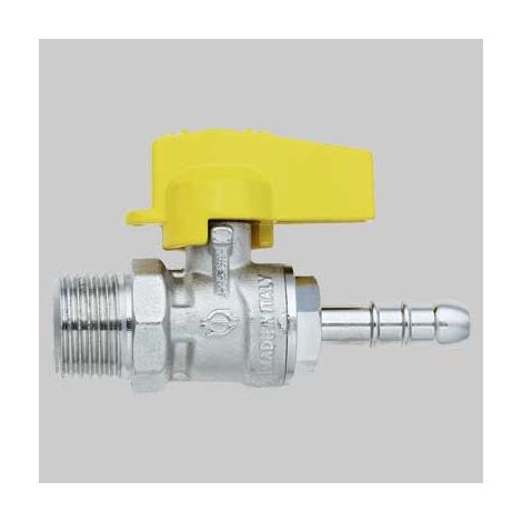 RUBINETTO DIRITTO GAS MASCHIO PORTA GOMMA  1/2 x 9     F.I.V.