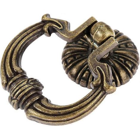 Quincaillerie de meubles antique - Boutons et poignées en bronze pour meubles, installation facile, alliage de zinc durable, 73 mm x 58 mm (1/5)
