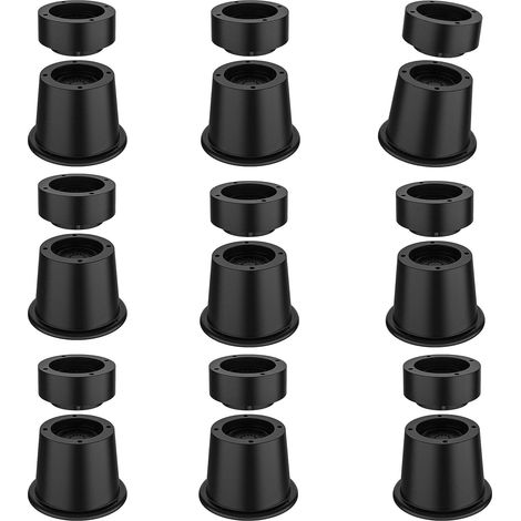 Lot de 9 rehausseurs de lit multifonctions de 5 cm (2 pouces), accesso (1/5)
