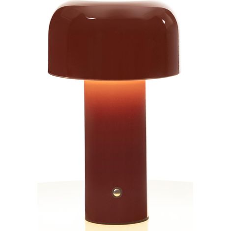 Lampe de table moderne en forme de champignon, veilleuse LED rechargeable avec 3 niveaux de luminosité, adaptée intérieur et extérieur (1/5)