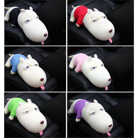 (Exklusiv in Südostasien erhältlich) Autodekoration: Bambuskohlebeutel, niedliche Hundefigur, Aktivkohle zur Geruchsbeseitigung, Schwarz, 28 cm (1/5)