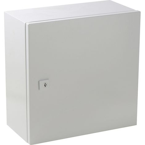TRU COMPONENTS TC-S404020 Schaltschrank 400 x 400 x 200 Stahlblech Lichtgrau 1 St.