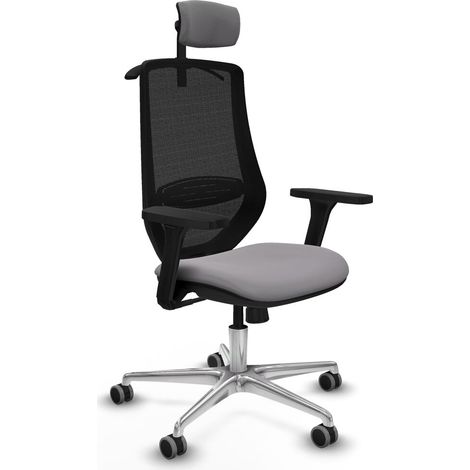 Sedia Ufficio con Poggiatesta Mardos Piqueras y Crespo D086G2H Grigio (1/5)