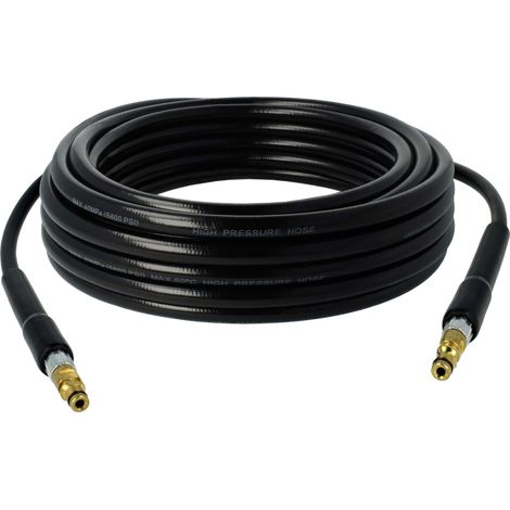 vhbw 10m Tuyau haute-pression compatible avec Kärcher K 2 Car Home & Pipe EU, K 2 Compact nettoyeur haute pression - Filetage en laiton