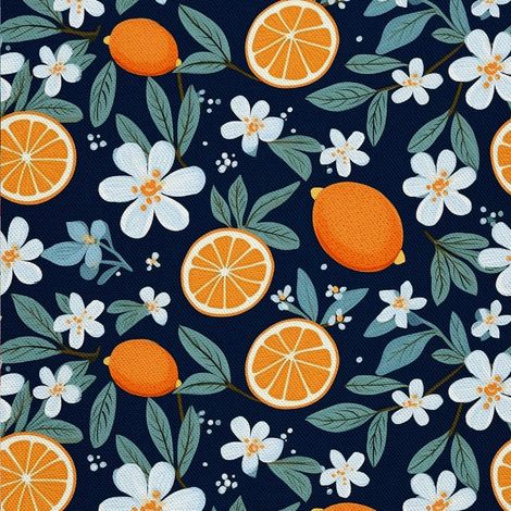 Tela decorativa para exteriores Oxford - Motivo frutal  DX6599 (1/5)