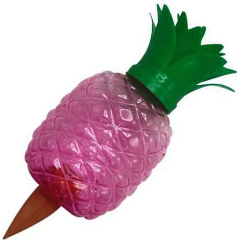 Dispositif d'arrosage au design ananas, ensemble-rose (1/2)