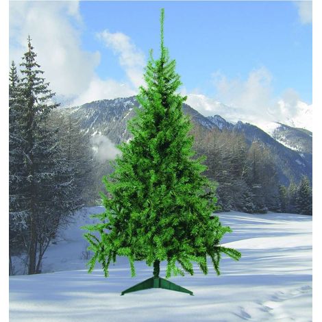 Albero di Natale Canadian - Verde - 150 cm - 350 Rami (1/2)