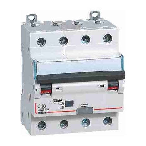 BTIGN8843A6 Interruttore magnetotermico differenziale BTDIN60 4P tipo A - In= 6A - Idn= 0.03A