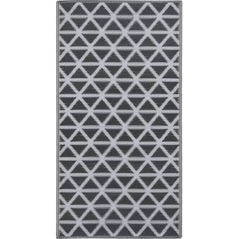 Maison Exclusive - Outdoor-Teppich ARAKIL Schwarz 190x290 cm PP