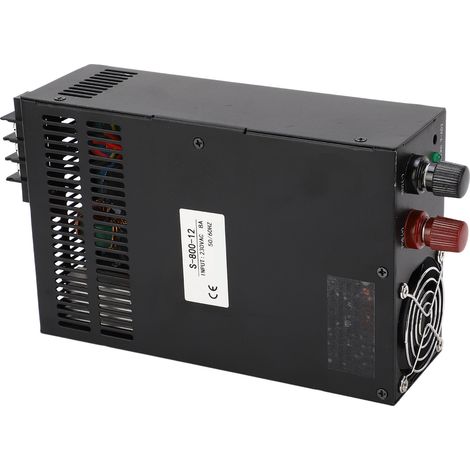 Einstellbares Schaltnetzteil, 230 V DC Eingang, paralleler Ausgang 800 W für Industriemotoren, elektrolytische Abwasserbehandlung, 12 V (1/5)