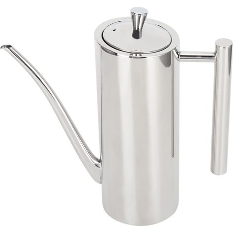 Récipient à huile/pot à épices en acier inoxydable, étanche à la poussière et aux fuites, ustensiles de cuisine (0,7 litre) (1/5)