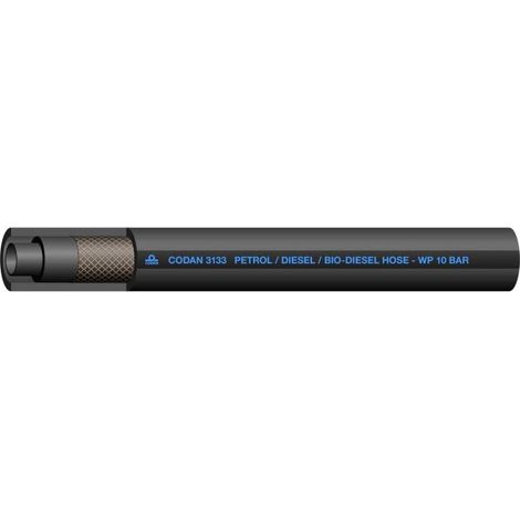 Tuyau Noir RS PRO, diamètre interne: 7.9mm, longueur 25m, pour Bio-diesel, Diesel, Essence ( Prix pour 1 )