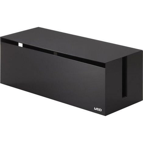 Yamazaki Kabelbox Schwarz 40 cm