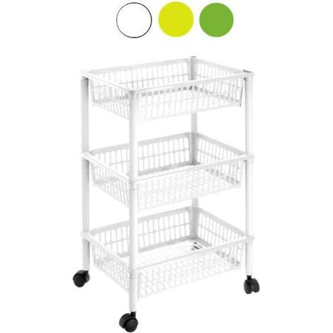 Carrello P.3 Mito Lime Cm 40X29 H 62 Tontarelli