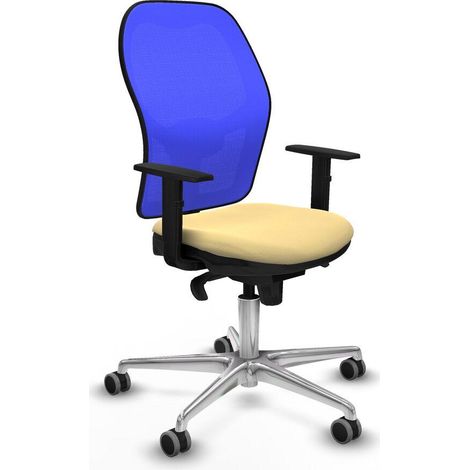 Piqueras y Crespo 1D086G0 Silla de oficina crema confortable (1/3)