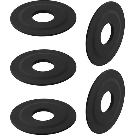 Paquete de 5: Juntas de silicona fiables para válvulas de descarga de inodoro, fáciles de reemplazar y a prueba de fugas (1/5)