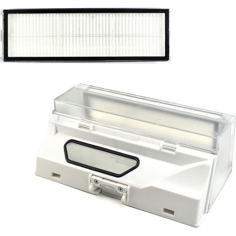 Caja recolectora de polvo para aspiradora Xiaomi Roborock S50 S51 S52 S55 T6 (1/5)