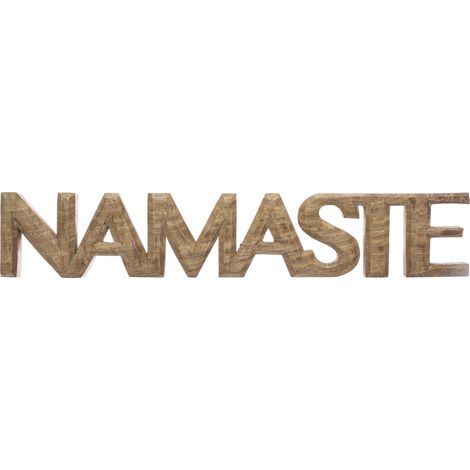 ATMOSPHERA CREATEUR D'INTERIEUR Namaste' Decorativo Madera DE Mango 54x3,5x10cm (1/3)