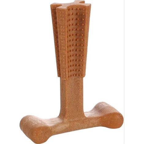 Jouet pour chien Flamingo Bamboo Nylon au goût de bœuf (1/3)