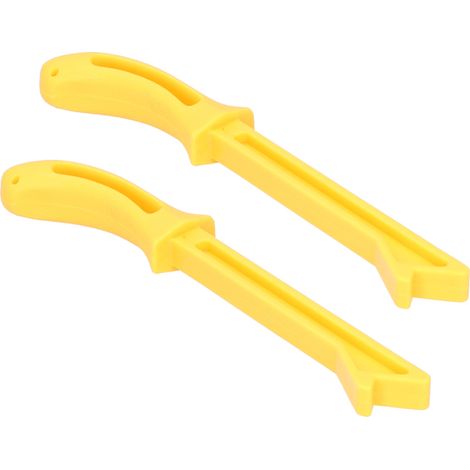 Poussoir de sécurité pour le travail du bois, outil de protection des mains pour scie circulaire et raboteuse (2 pièces) (1/5)