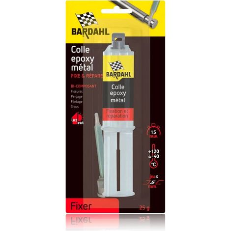BARDAHL Colle Epoxy Métal