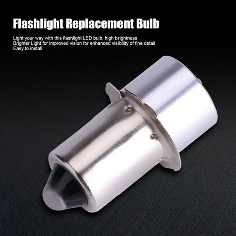 Ampoule de Remplacement LED 3W, Lampe de Travail D'urgence Haute luminosité avec Tension de 6 à 24V pour Torches et Lampes (1/4)
