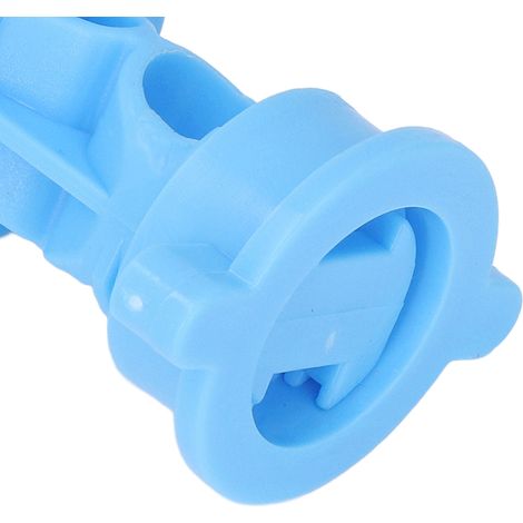 100 pièces isolant ABS 55mm longueur 48mm largeur boulon Type isolateurs pour clôture électrique jardin agricole bleu (1/5)