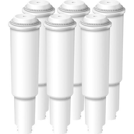 Waterdrop Cartouche Filtrante de Remplacement pour Jura® 68739 White, Jura® 60209 62911, Certifiée TÜV SÜD, PAS pour les Machines à Café avec Cartouche ENA Blue (6) (1/5)