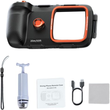 Waterproof Phone Case, Compatible with 5.4-6.9 inch Smartphones (1/5)