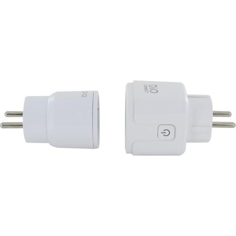 Kit domotique 2 prises nano 433 MHz + 1 prise WiFi + télécommande - DiO (1/5)