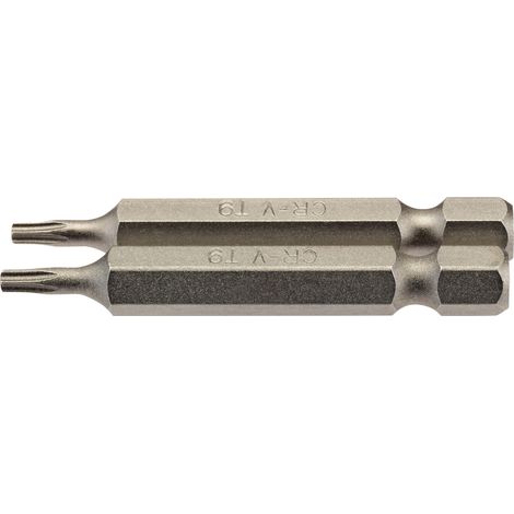 Draper T9 1/4 Hex. Draper TX-STAR&174 Insert Bit 50mm Long x 2 (66485) (1/5)