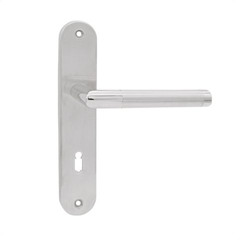 Türgriff 72 Drückergarnitur BB-Buntbart Set  Silber  INX  SPECTRA BB72 (1/5)