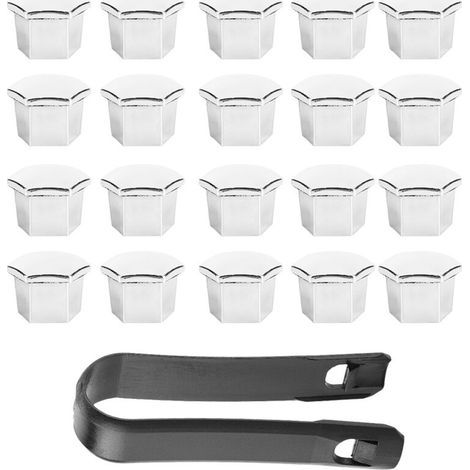 Wheel nut rim cover, 20 pieces, tire screw cap, decoration for Peugeot 307 308 408 206 207 (1/5)
