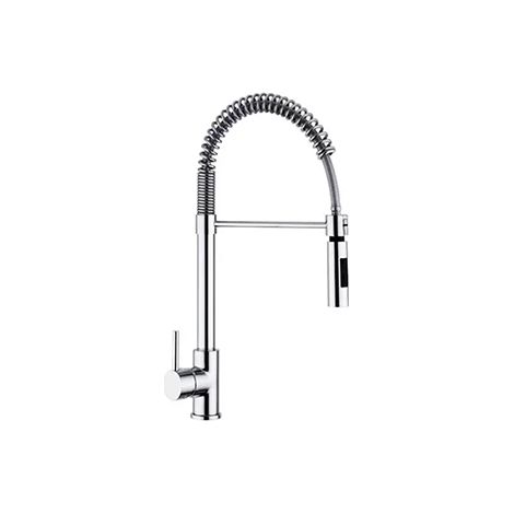 MISCELATORE LAVELLO CON MOLLA E DOCCIA ESTRAIBILE LINEA PIN- Cromo- ARGO- pezzi 1
