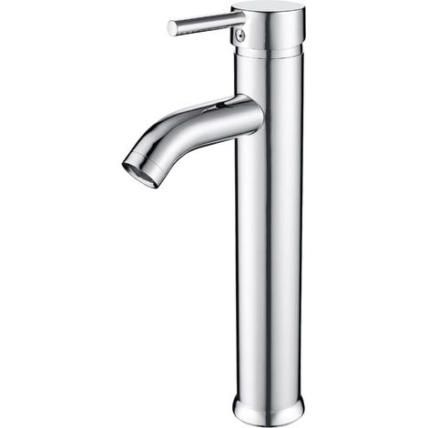 Badezimmerarmatur, Waschbeckenarmatur, regulierbares Warm- und Kaltwasser, mit einem 60 cm langen Wasserzulaufschlauch (1/4)