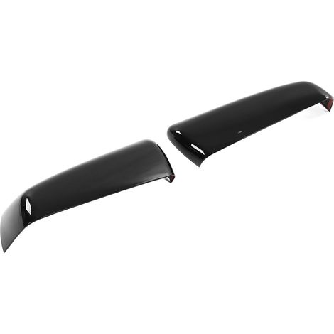 Rétroviseur extérieur gauche/droit capot supérieur miroir de remplacement pour Chevy Silverado 1500 2019-2022 Noir Brillant (1/5)