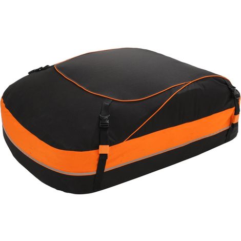 Coffre de toit voiture 425L imperméable – Capacité 425L – Dimensions 105x90x45cm – Ceintures haute résistance – Installation facile sur tous véhicules