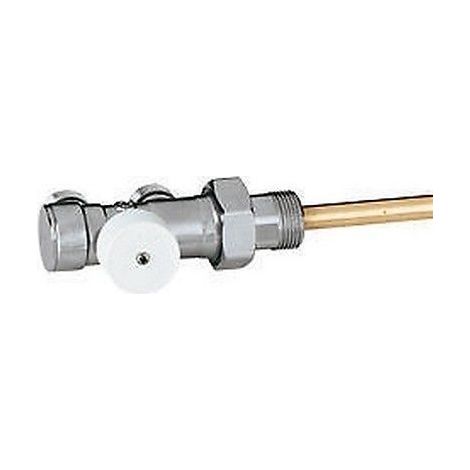 Valvola per impianti monotubo. Con comando radiale. Attacco radiatore 3/4"M Caleffi 348500  3/4"M