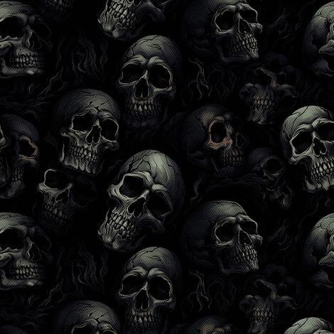 Tela decorativa para exteriores Oxford - Motivo de calavera I DX4495 (1/5)
