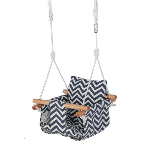 Balancelle bébé d'extérieur, siège en coton doux et respirant, hamac pour bébé, utilisable à l'intérieur comme à l'extérieur. (1/5)