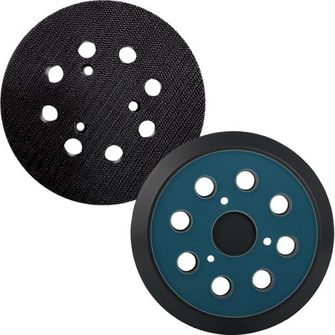 125mm Plateau de Ponçage 8 Trous pour BO5041, Tampon de Remplacement