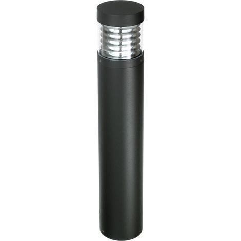 LARS Bollard Paletto LED da terra per esterno 15W 82° IP65 3000K Antracite 65cm - Rossini Illuminazione