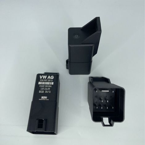 Glow plug relay for Volkswagen diesel vehicles 038907281D Volkswagen relay 0522120504