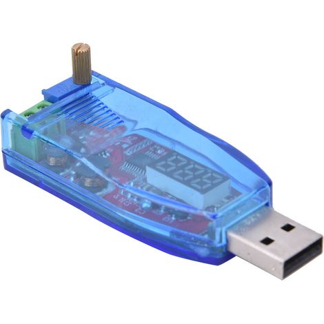 DC/DC-Netzteilreglermodul mit USB-Einstellpotentiometer, Auf-/Abwärtswandlermodul (1/5)