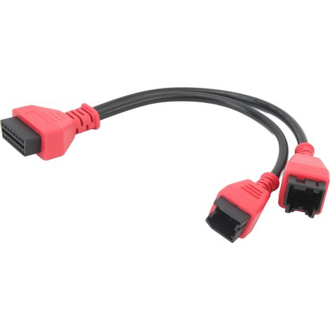 Adaptateur de câble OBD2 12 broches/8 broches, connecteur de programmation, outil de diagnostic automobile de remplacement pour Chrysler 2018+ (1/5)